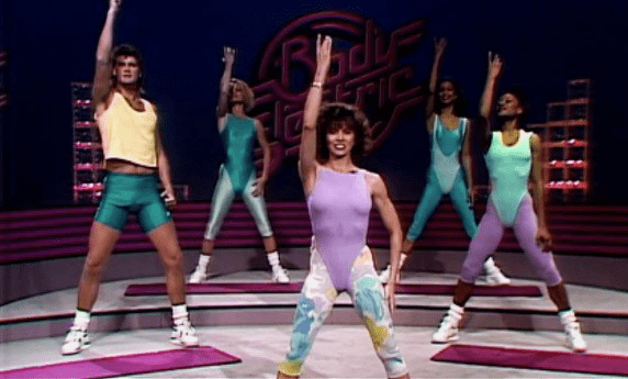 A Man And Women Working Out
